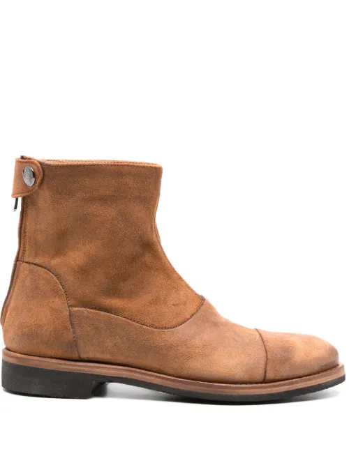Bottines en daim - Alberto Fasciani - Modalova
