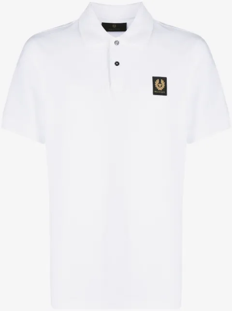 Belstaff polo en coton à patch logo
