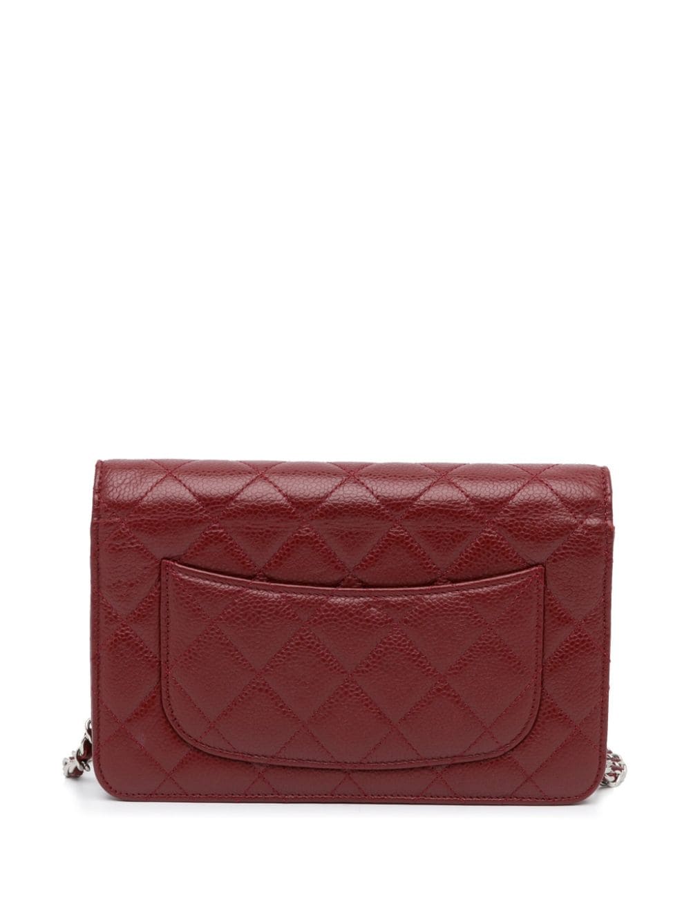 CHANEL Pre-Owned 2013-2014 pre-owned gewatteerde portemonnee - Bruin