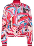 Philipp Plein Colorful Circus bomber jacket - Pink