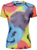 Philipp Plein Pure Smile print T-shirt - Purple