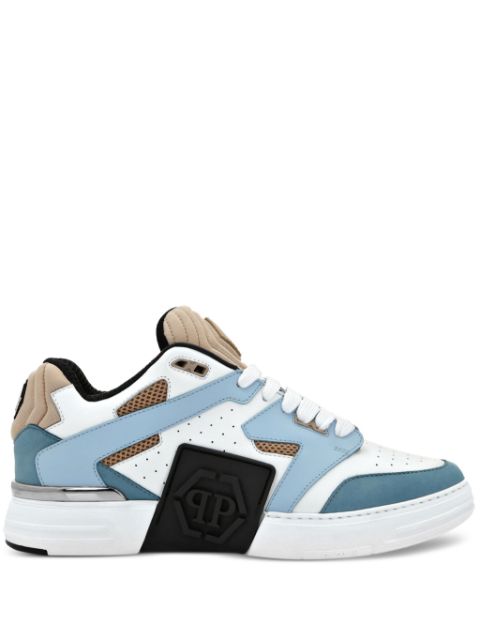 Philipp Plein Mix logo-patch sneakers Men