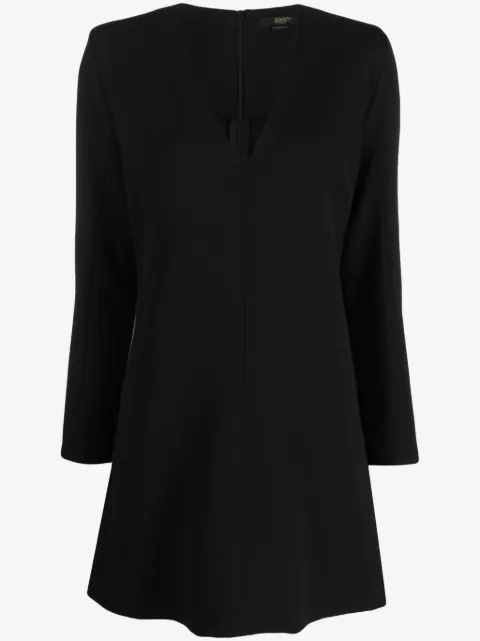 Seventy Loguette V-neck minidress