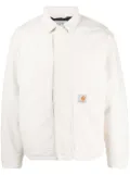 Carhartt WIP logo-patch organic cotton shirt jacket - Neutrals