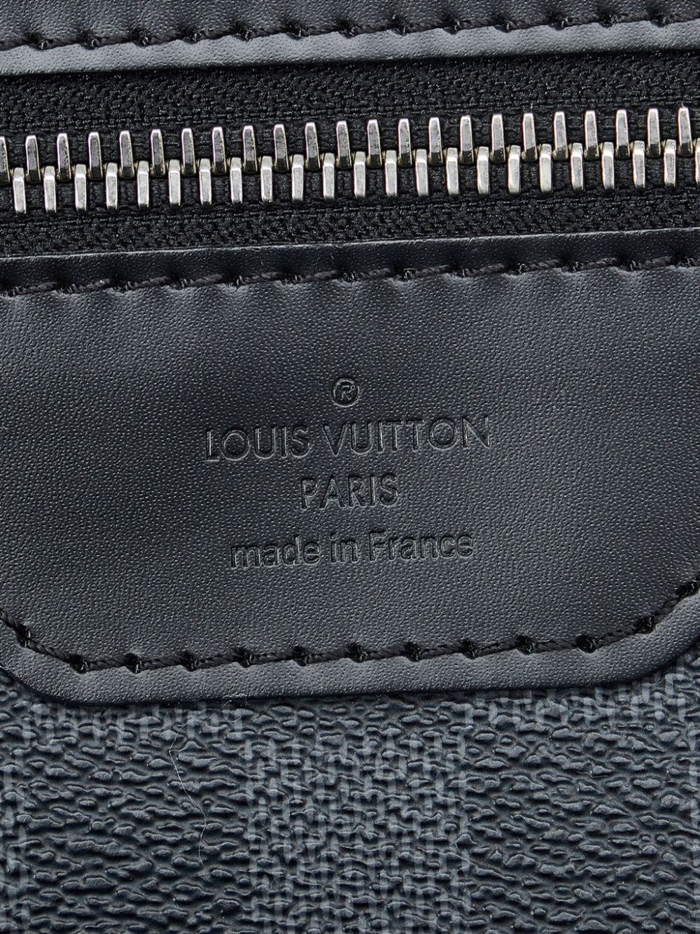 Daniel mm satchel cloth bag Louis Vuitton Black in Cloth - 12184765