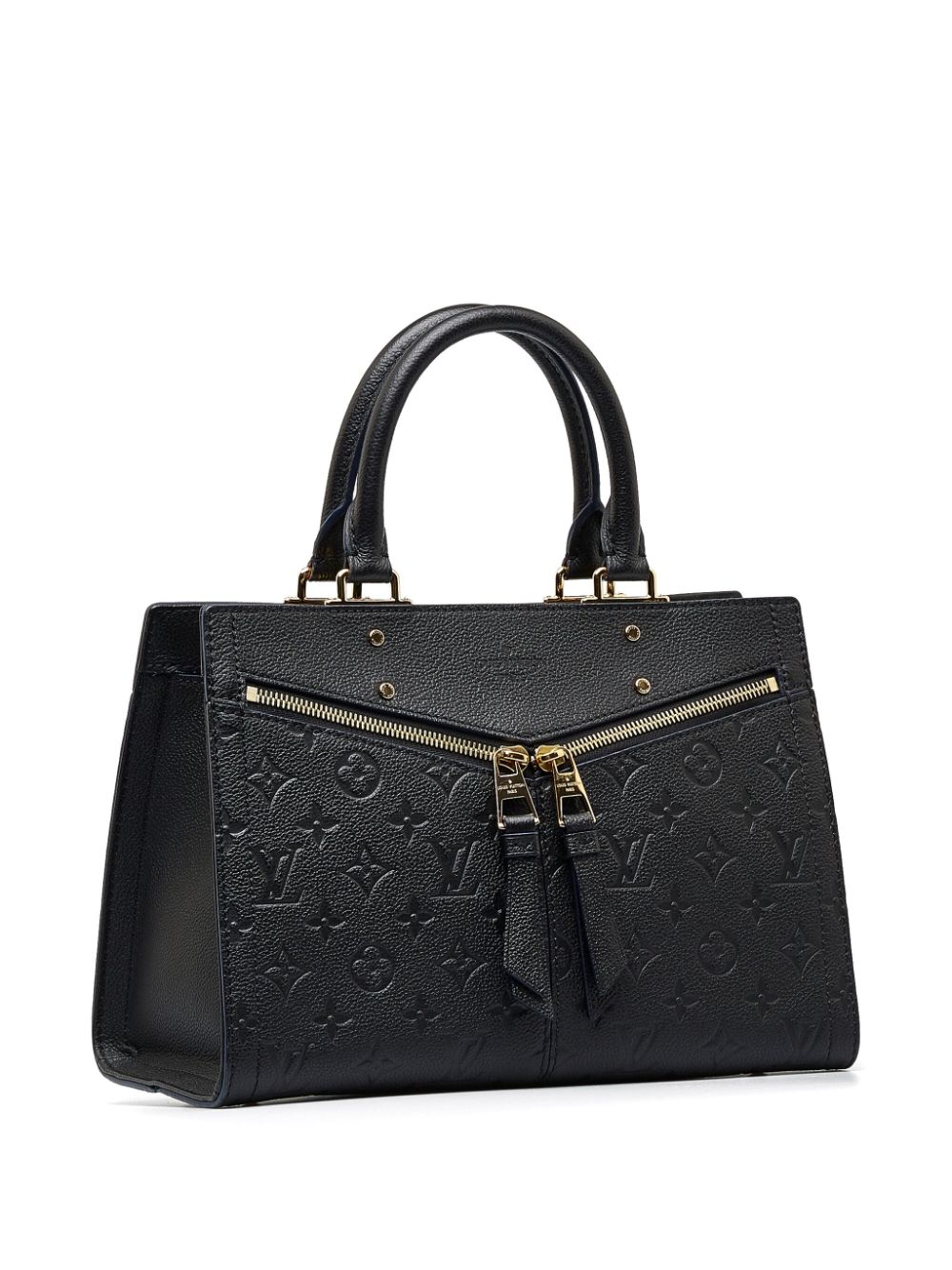 Louis Vuitton Black Monogram Empreinte Leather Sully PM Bag Louis