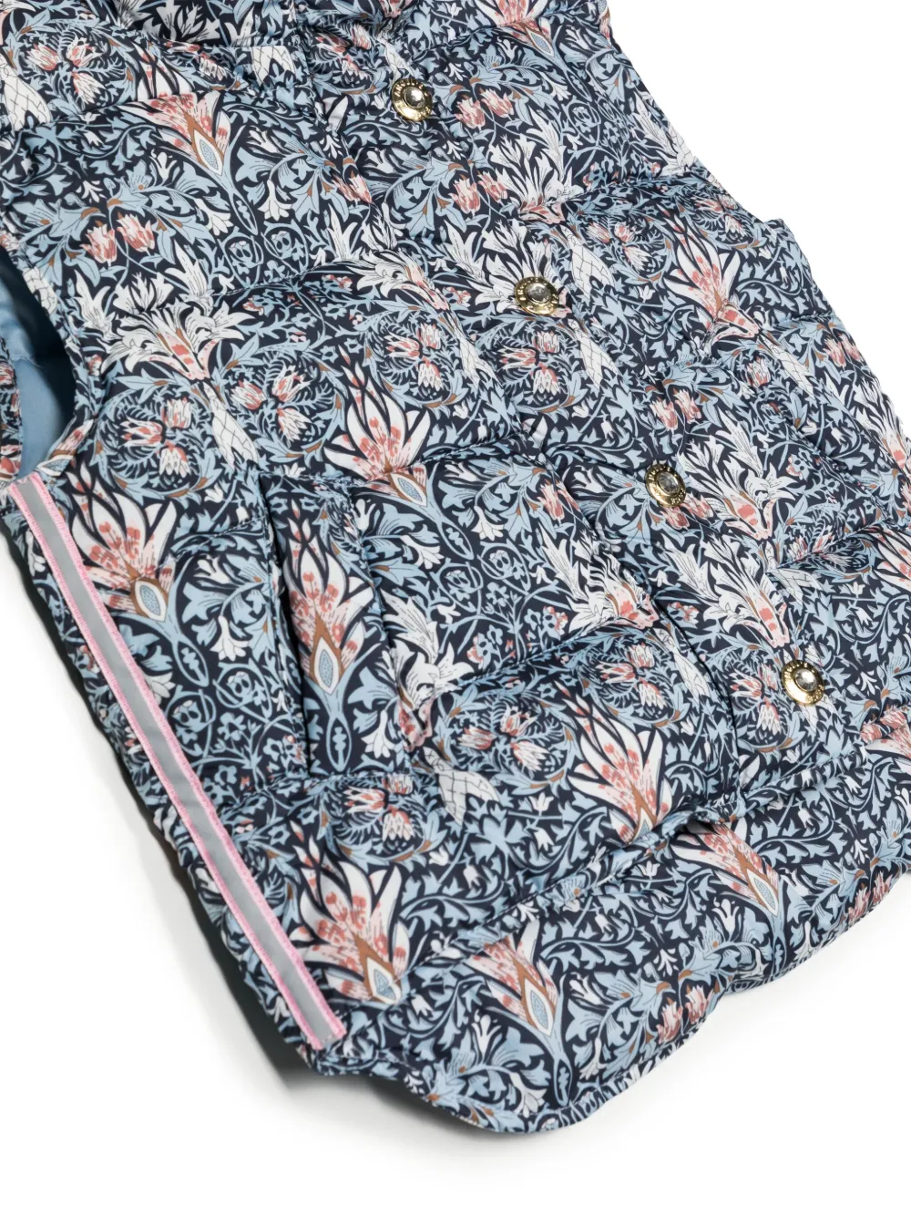 Angel's Face Tabatha Floral-print Gilet In 彩色