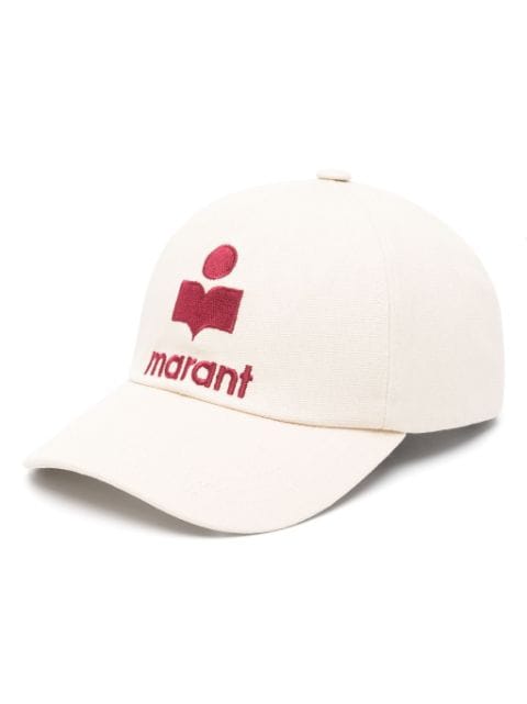 MARANT logo-embroidered cotton cap
