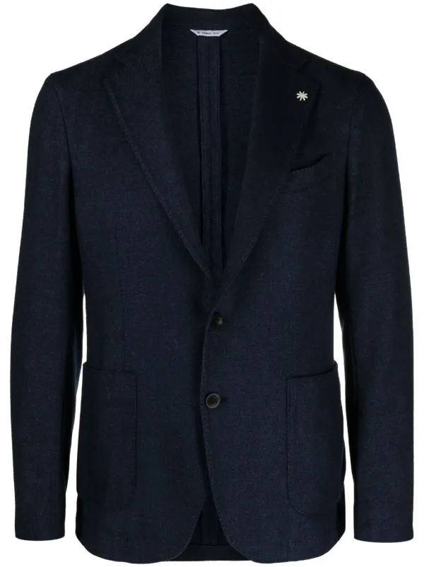 Men's online chambray blazer