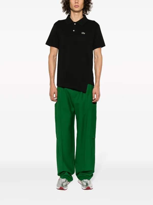 Comme Des Garçons Shirt x Lacoste アシンメトリー ポロシャツ