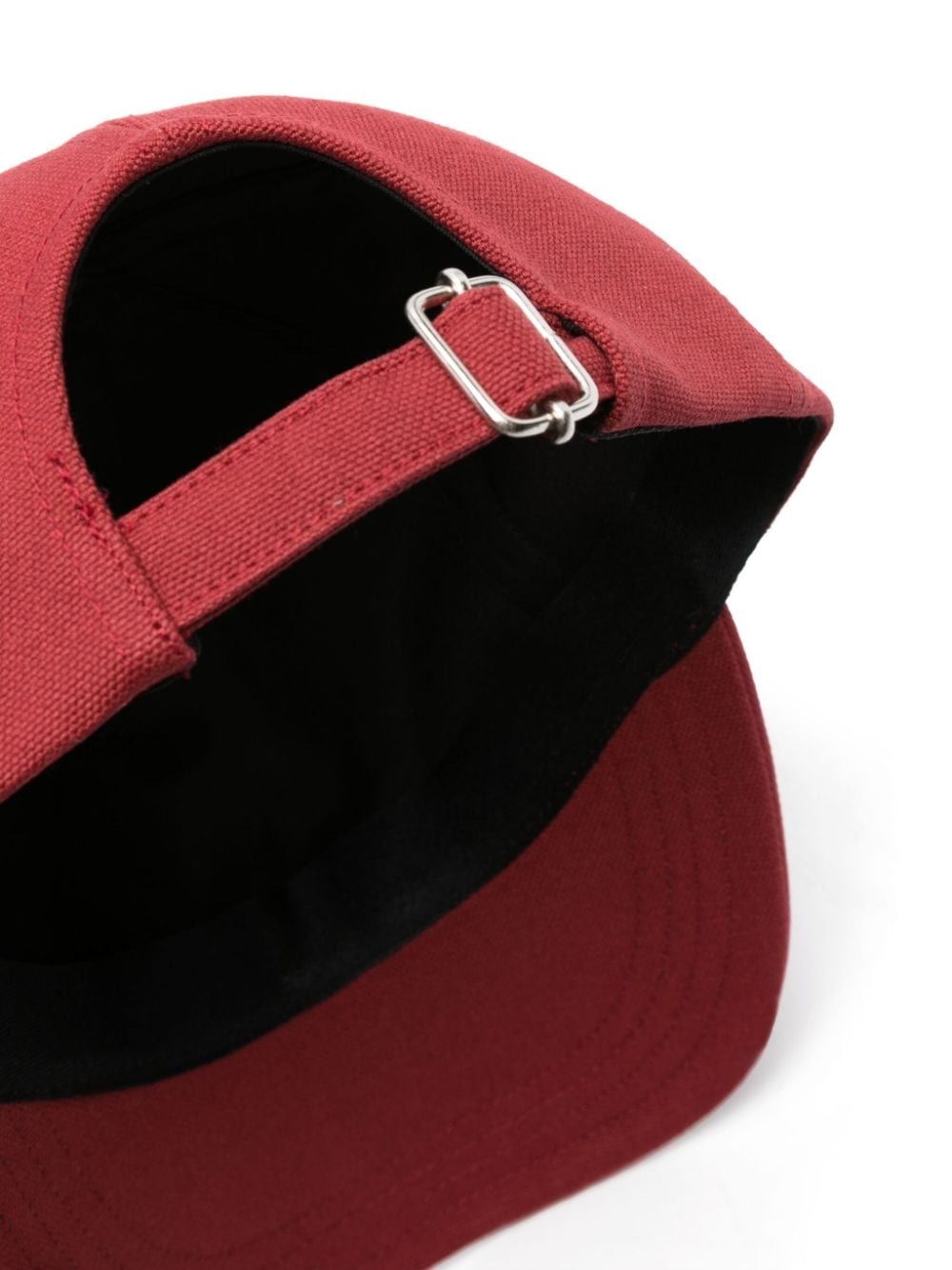 A.P.C. Charlie logo-embroidered baseball hat - Rood