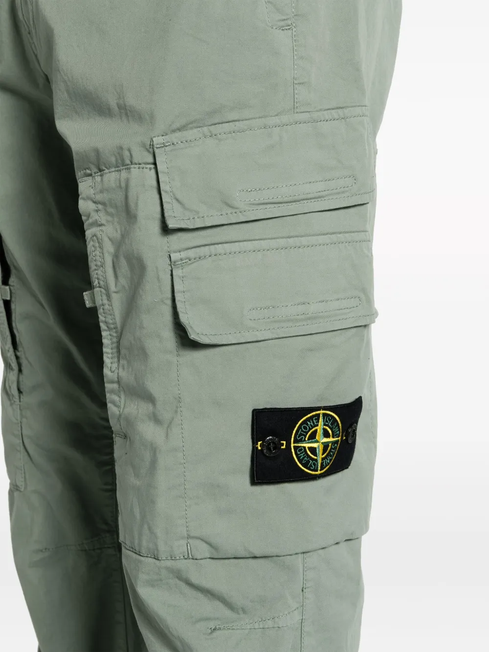 Stone Island Cargo broek Groen