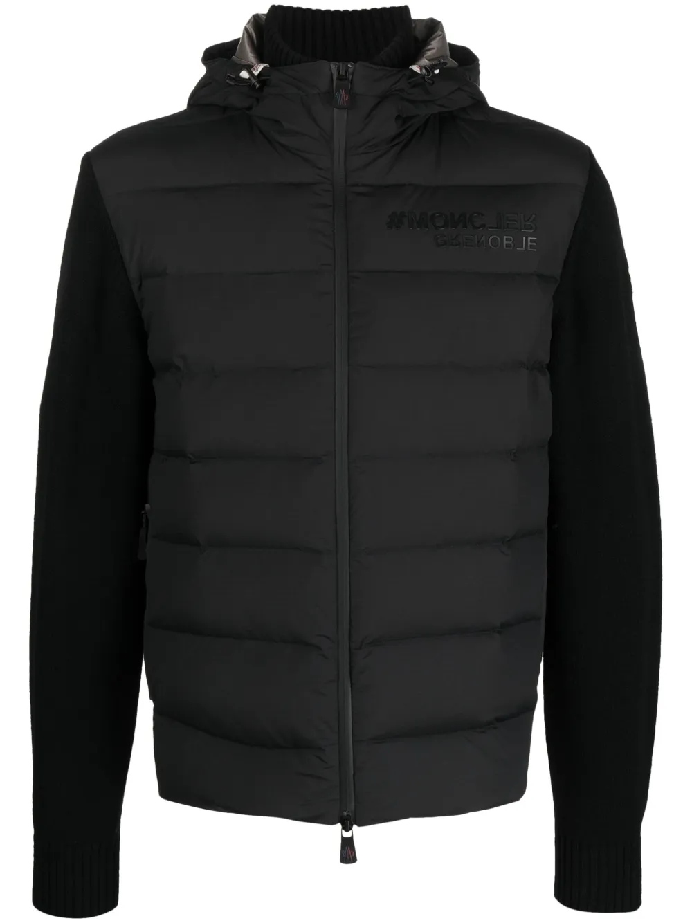 Moncler Grenoble Gewatteerd jack Zwart