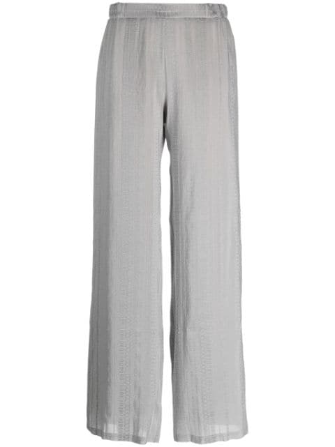 Zeus+Dione high-waisted wide-leg trousers