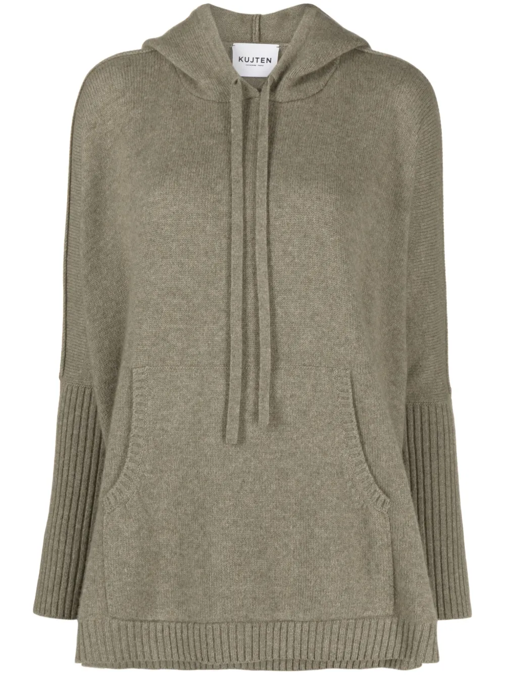 Hooded cashmere jumper clearance