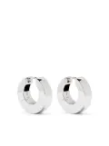 Tom Wood small Arch hoop earrings - Silver