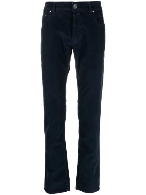 Jacob Cohën Bard mid-rise straight-leg trousers