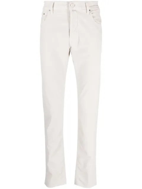 Jacob Cohën Bard mid-rise straight-leg trousers