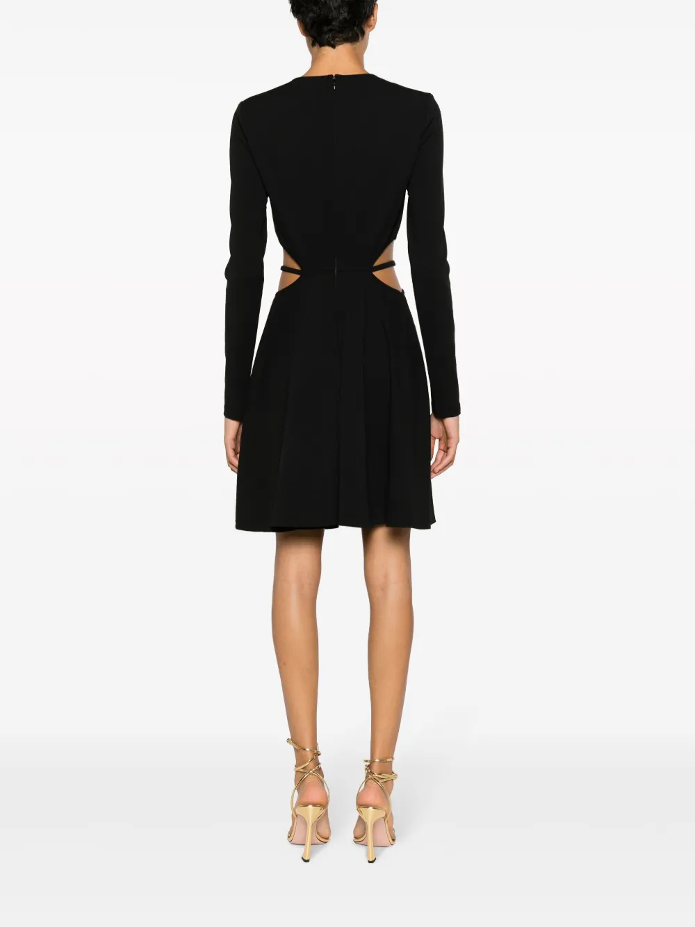 Just Cavalli Verfraaide mini-jurk Zwart