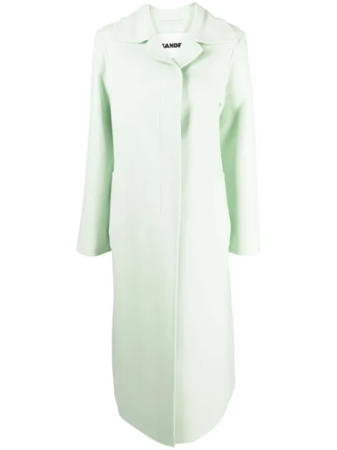 Jil Sander single-breasted cashmere coat