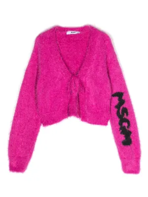 Kids cropped outlet cardigan