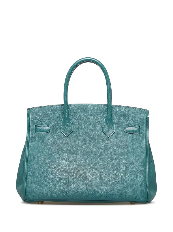 Teal birkin top