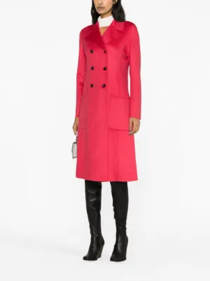 VIP【関税送料無料】希少 LANVIN WATERMELON CASHMERE LONG COAT Lanvin Coats – Luxury Outerwear Online – Farfetch