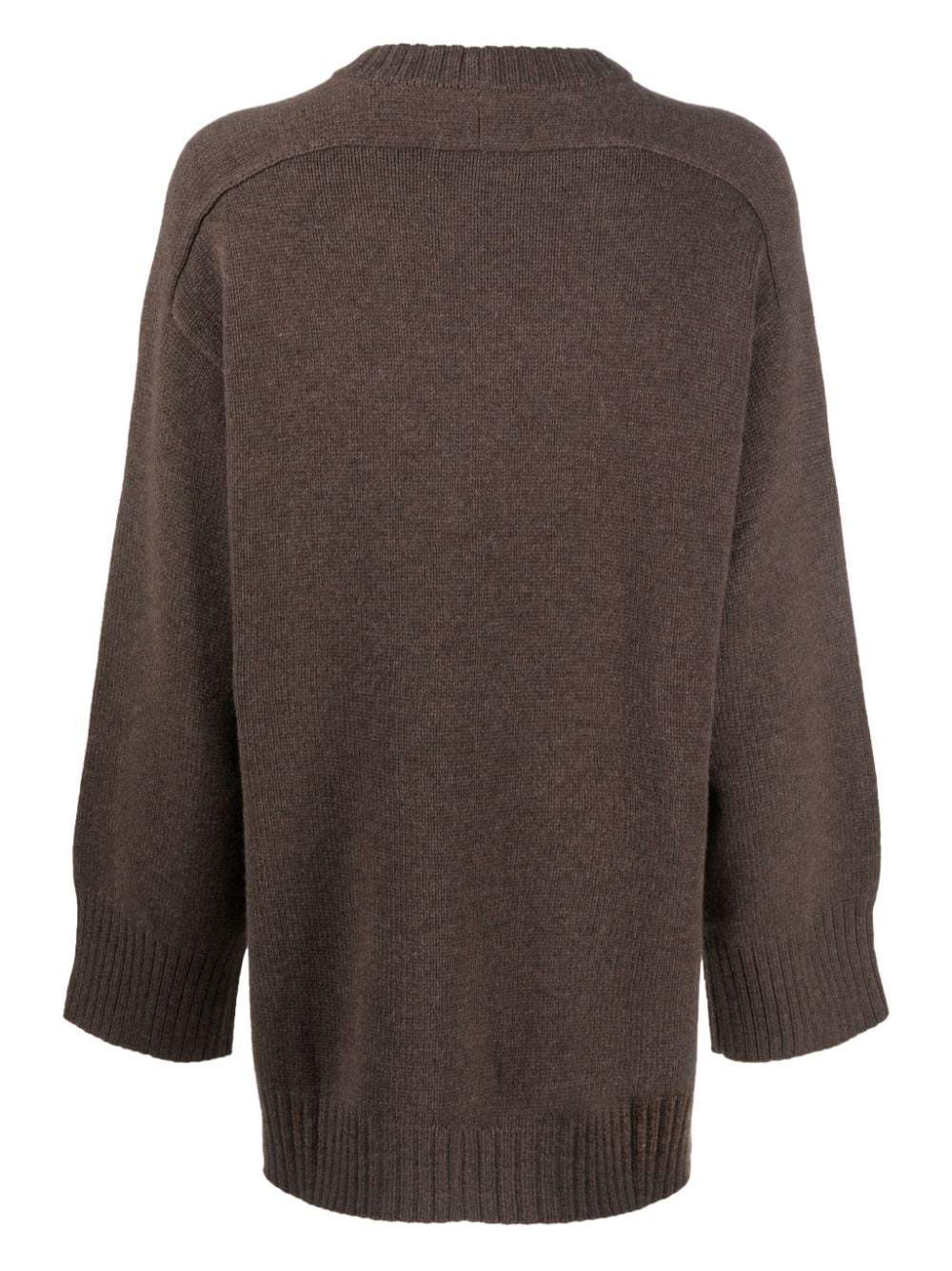 Loulou Studio crew-neck long-sleeve jumper - Bruin