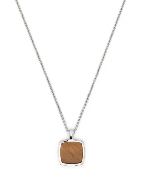 Tom Wood collar Cushion Pendant Tiger Eye