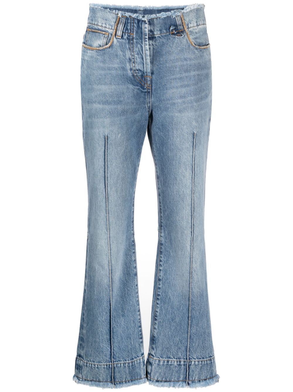 Le de Nimes Linon cropped jeans