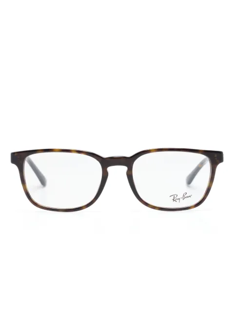 Ray-Ban rectangle-frame glasses