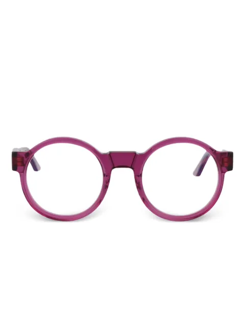 Kuboraum round-frame glasses
