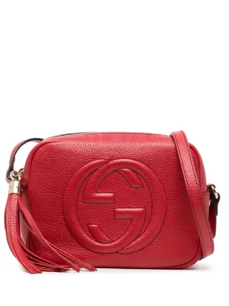 Red gucci soho discount bag