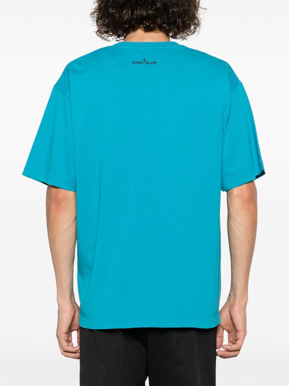 Stone Island Tape One-print Cotton T-shirt - Farfetch