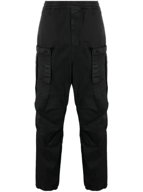Stone Island pantalones cargo con parche Compass