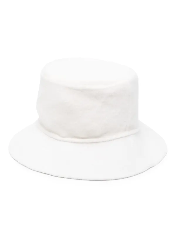 White wool floppy hat hot sale