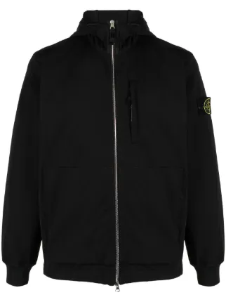 Stone Island コンパスロゴ フーデッド ジャケット - Farfetch