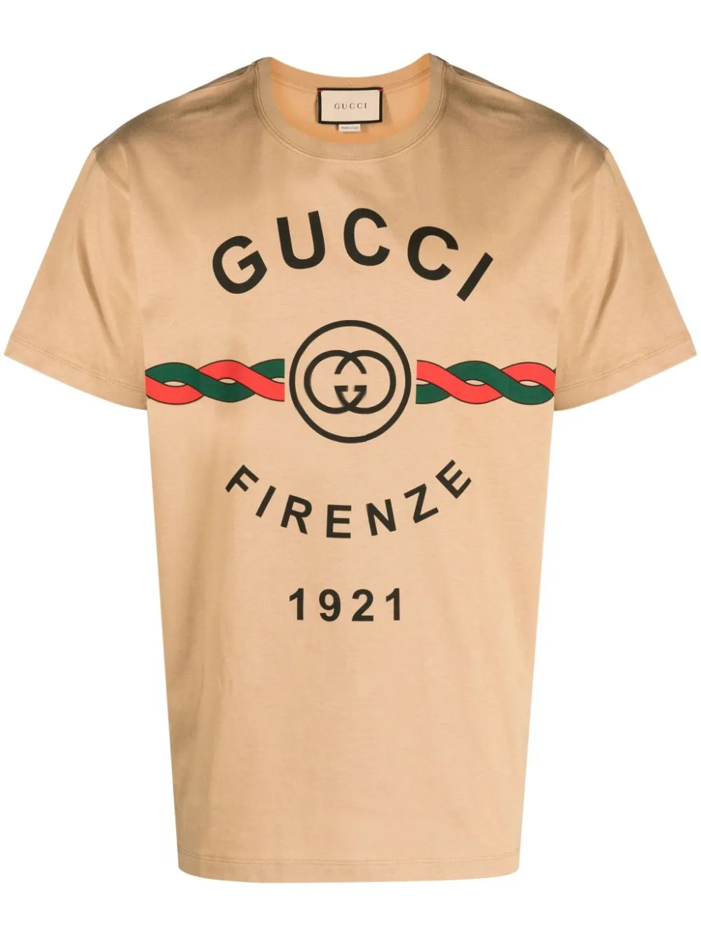 Gucci Katoenen T-shirt Bruin