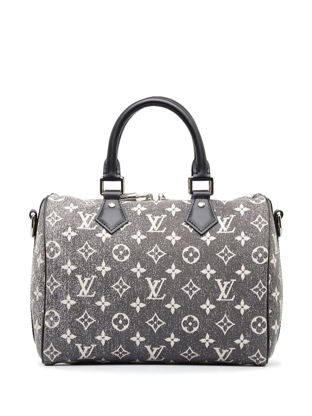 Pre-owned Louis Vuitton Speedy 25 Two-way Bag In Grey