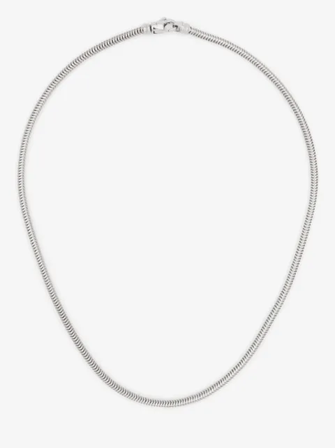Tom Wood snake-chain sterling-silver necklace