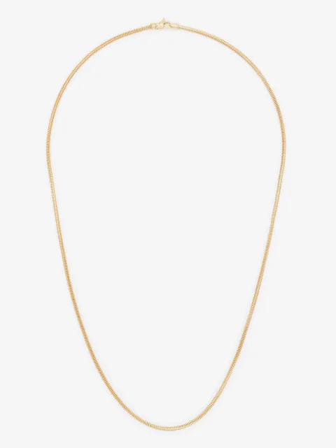 Tom Wood snake-chain silver necklace