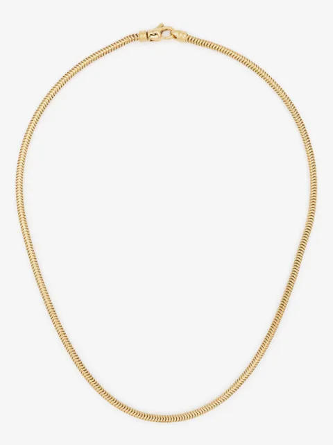 Tom Wood polished snake-chain necklace