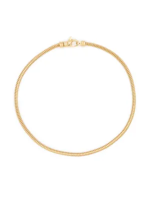 Tom Wood Lee Slim Bracelet | Silver | FARFETCH AZ
