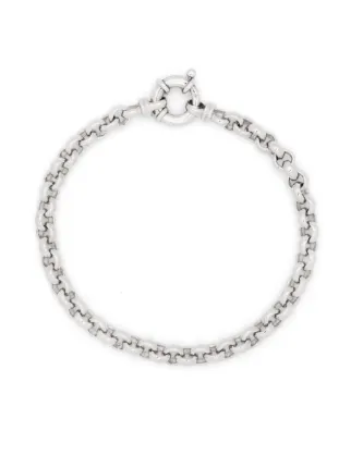 Tom Wood Thick rolo-chain Bracelet | Silver | FARFETCH CY