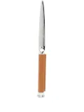 Graf von Faber-Castell Epsom leather letter opener - Silver