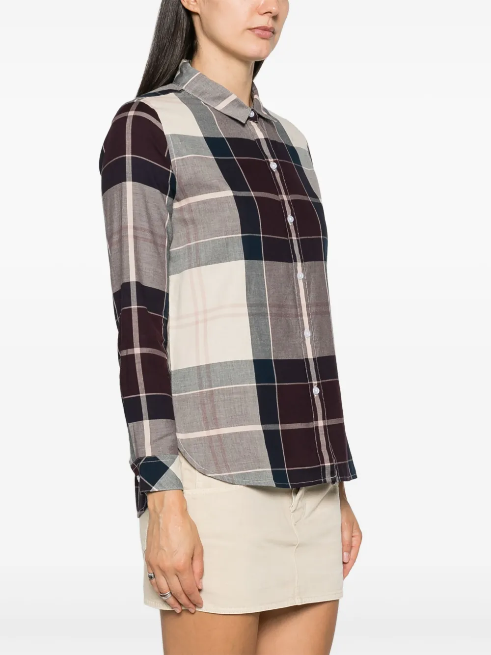 barbour 格纹棉衬衫