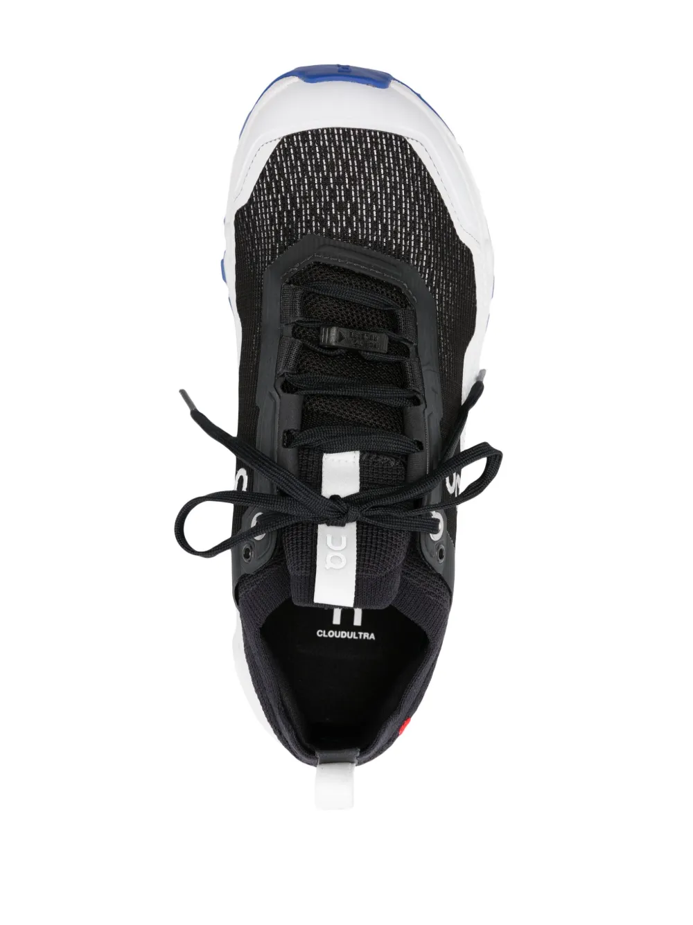 Shop On Running Cloudultra 2 Knitted Sneakers In Black