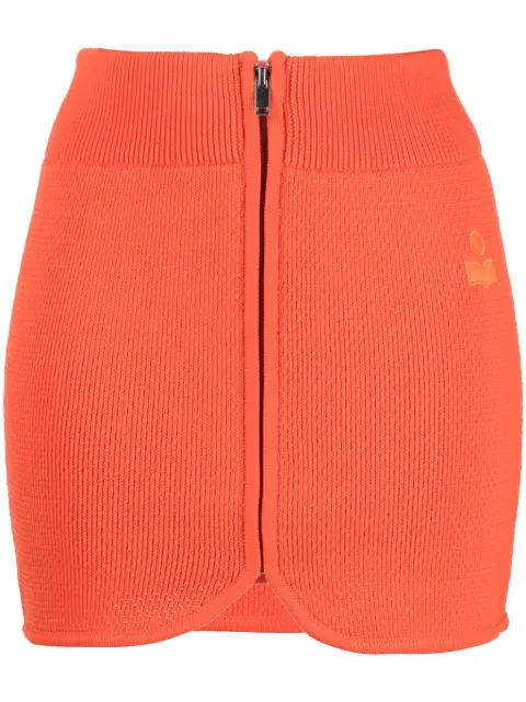 MARANT ÉTOILE Olgane ribbed miniskirt