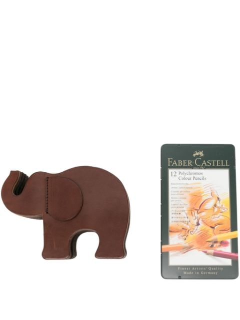 Graf von Faber-Castell small Elephant leather pen holder