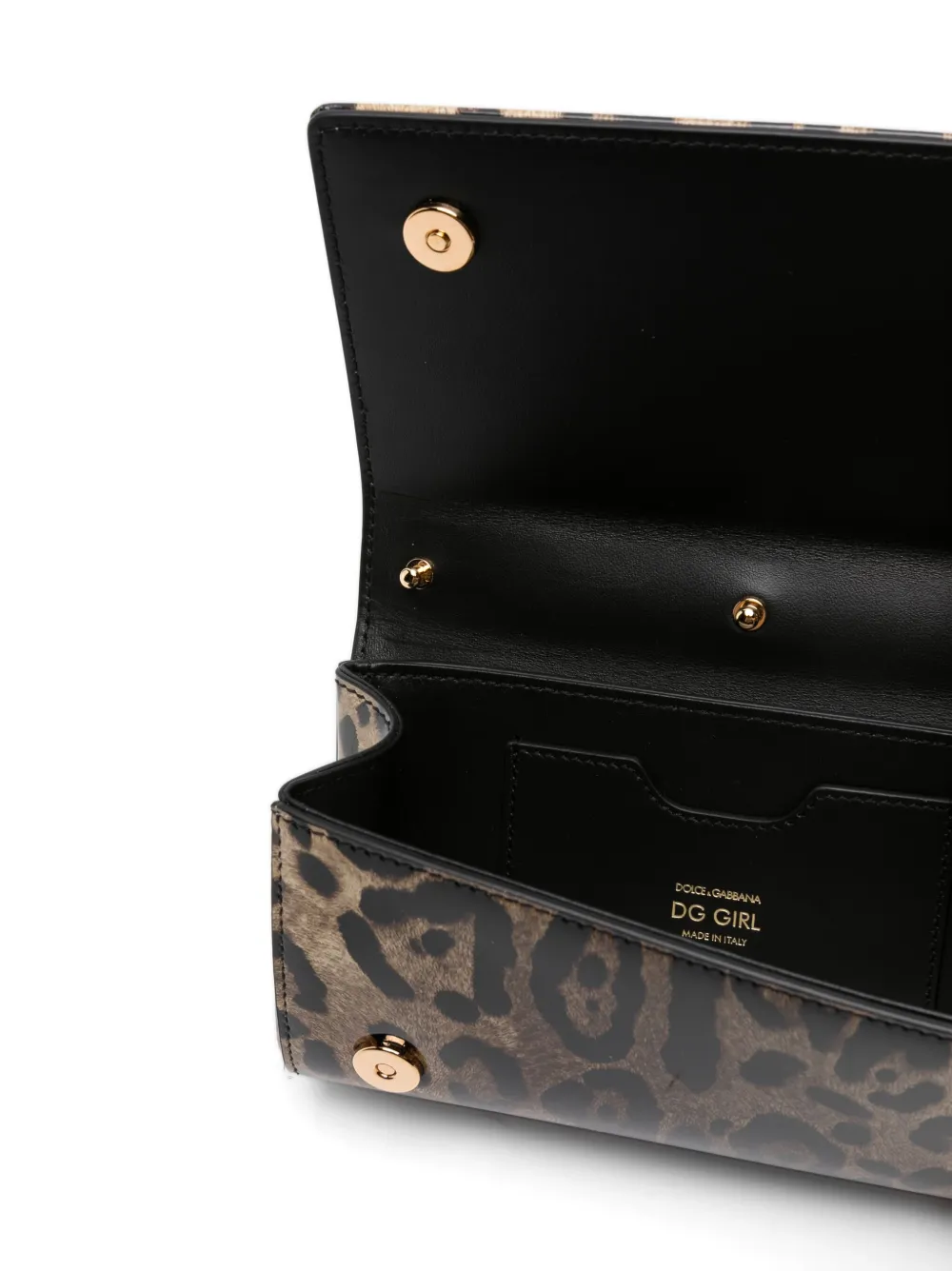 DG Girls leopard-print crossbody bag